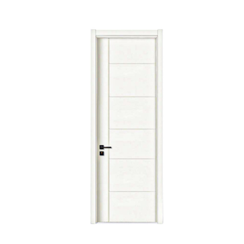 PPD Low Prices White Wpc Bathroom Door Apartment Home Doors Popular Design