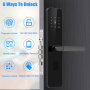 Smart Lock For Exterior Gate Steel Door Open The Door Without Waiting And Keys Commercial Fingerprint Smart Lock