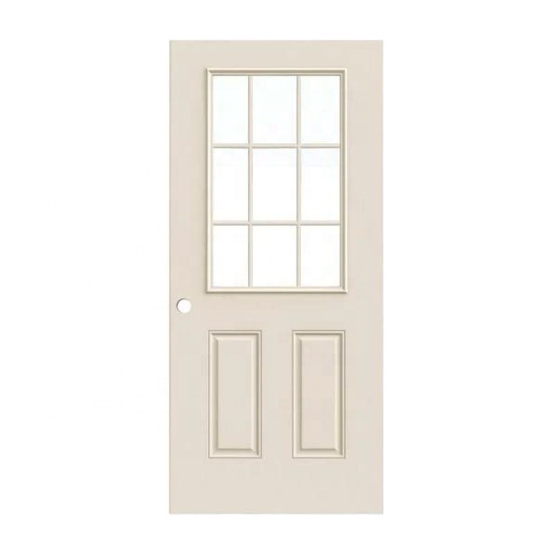 Newest Design Hot Selling American Steel Doors Sound Proof Wind Proof Exterior Safety Doors for Entrance