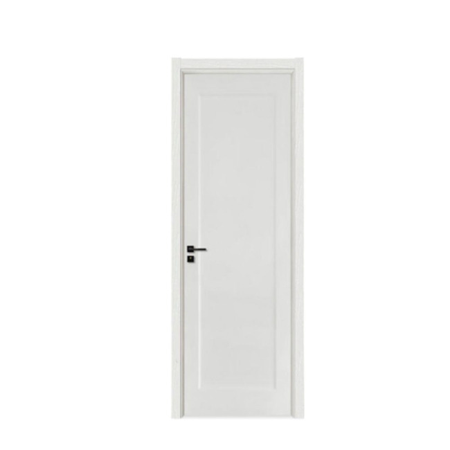 PPD Solid Wooden Internal Paint White Painted   Panel Interior Room Doors Solid Wood Core Hotel Door