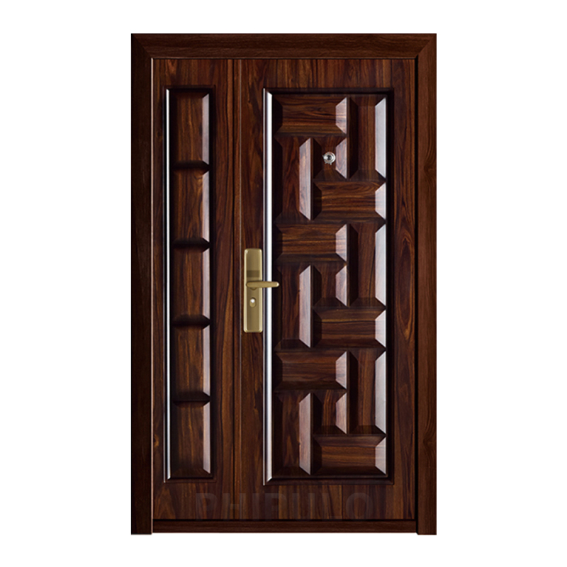 PPD China Factory Main Entrance Security Steel Door Iron Door Paint Colors China Steel Door Low Prices