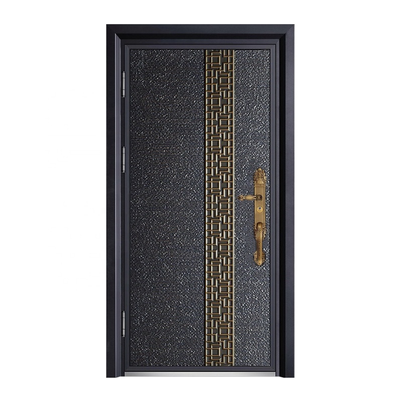 Villa Doorway Opulence Range Exterior High-Grade Iron Portal with Refined French Elements, Secure Lock Technology