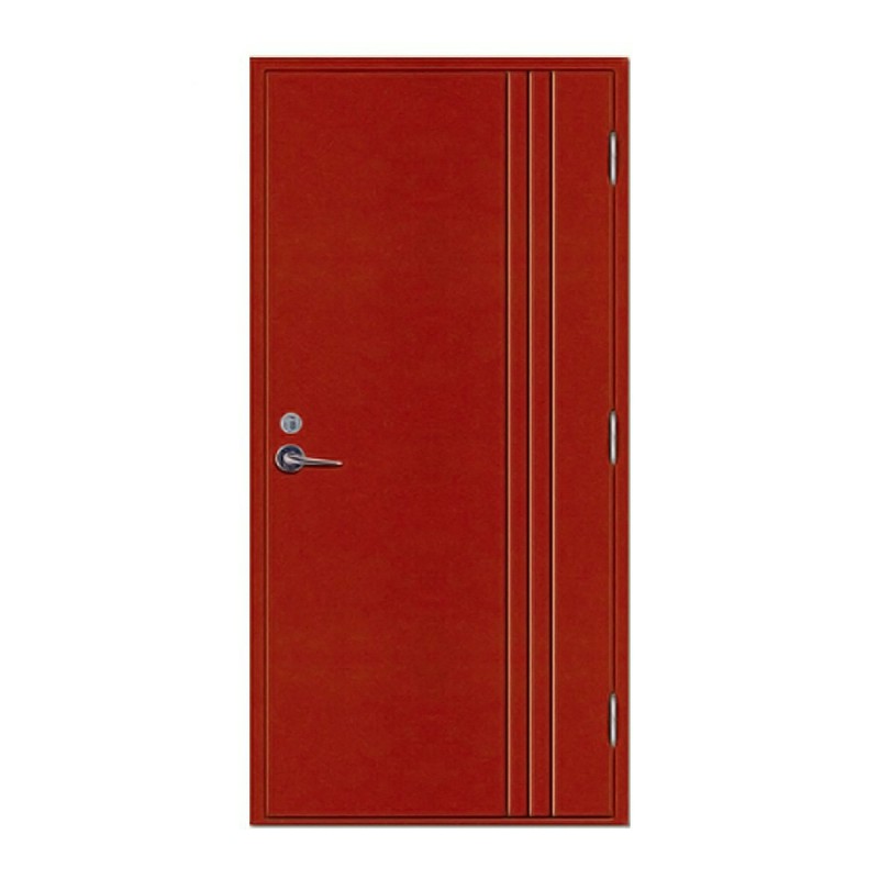 Market Top Selling Modern Style Commercial Fire Steel Doors Red Design Special Fire Rated doors for Exit