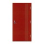 Market Top Selling Modern Style Commercial Fire Steel Doors Red Design Special Fire Rated doors for Exit