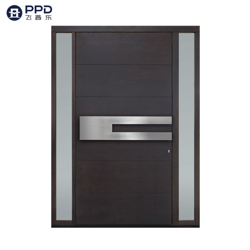 Luxury Design Front Exterior Main Entry Security Doors Aluminum Insulated Front Entry Pivot Doors Exterior Door For Villa