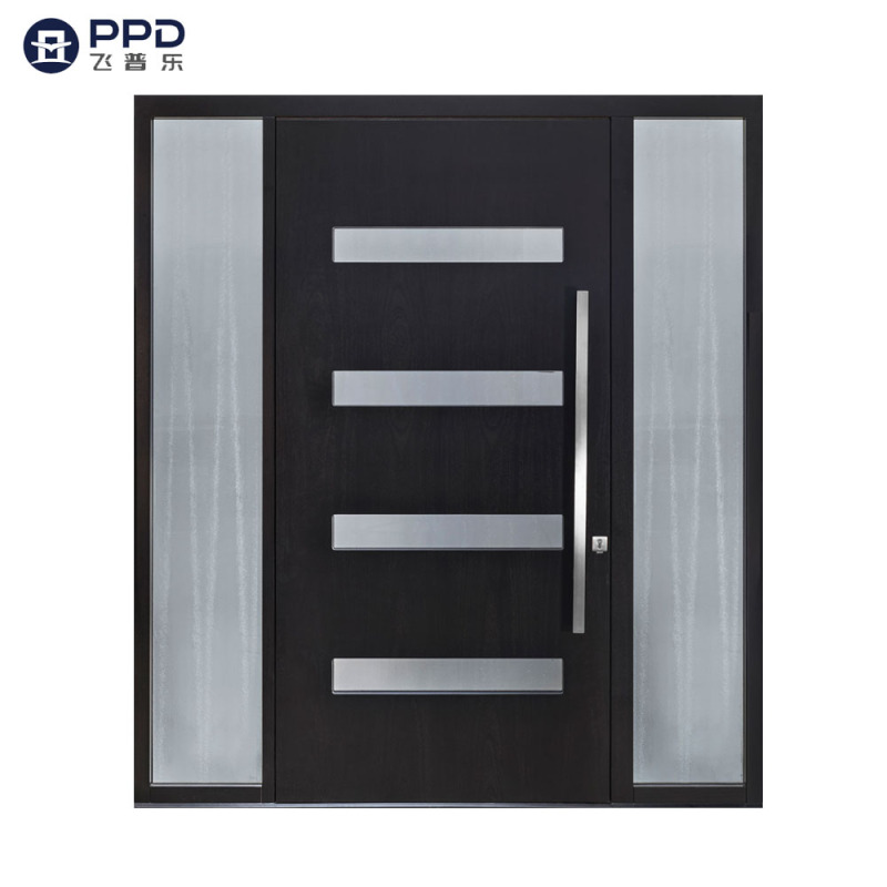 Luxury Design Front Exterior Main Entry Security Doors Aluminum Insulated Front Entry Pivot Doors Exterior Door For Villa