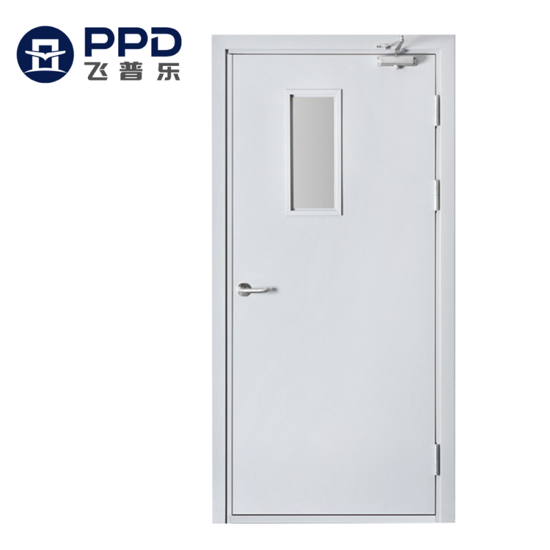 PPD Latest Production Unique Design Fire Protection Doors Customized Color and Design Best Fire Proof Safe Doors for Entrance