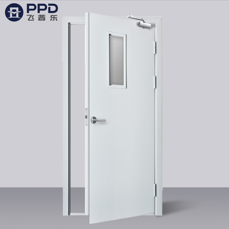 PPD Latest Production Unique Design Fire Protection Doors Customized Color and Design Best Fire Proof Safe Doors for Entrance