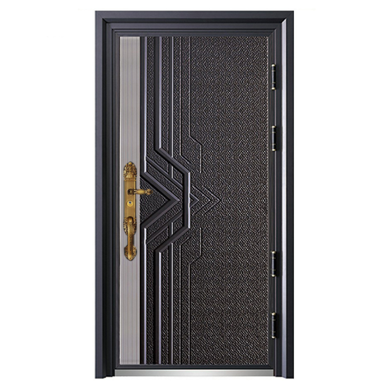 Yongkang Factory Supply Cast Aluminium Door Aluminium Double Leaf Door Aluminium Entrance Door With Designs