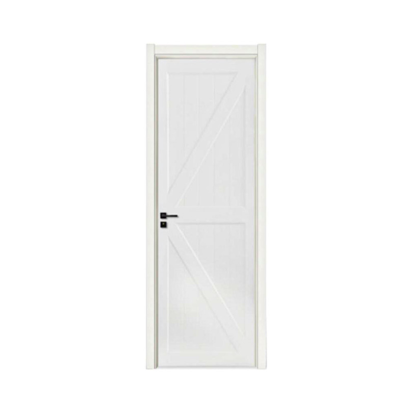 PPD  Factory Solid Interior Front Doors Wooden Door  Modern  Interior Wooden Bedroom White Primer Door