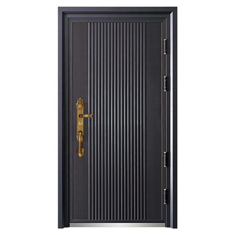 Villa Luxury Exterior Entrance Main Front Door French Entrance Security Door Cast Aluminum with Security Door