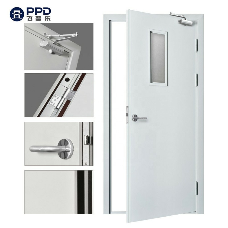 Apartment Use Fire Exit Door Material Used Commercial Fire Rated Doors