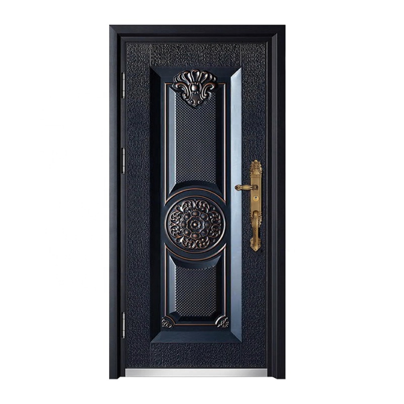 Wholesale China Front Steel Doors Cast Aluminium Door Exterior Door