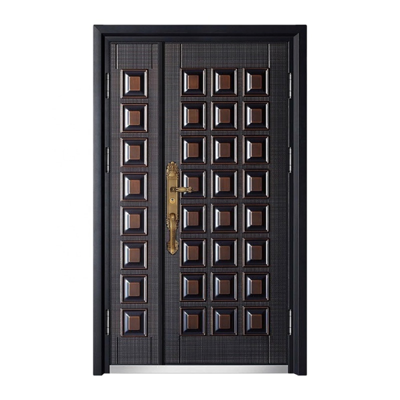 Wholesale China Front Steel Doors Cast Aluminium Door Exterior Door