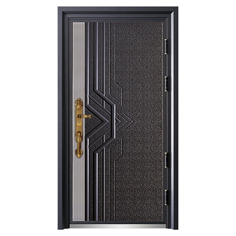 Wholesale China Front Steel Doors Cast Aluminium Door Exterior Door