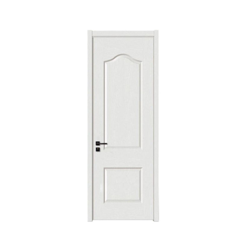 PPD  Fashion Interior Economic White Primer Wood Flat Moulded Door