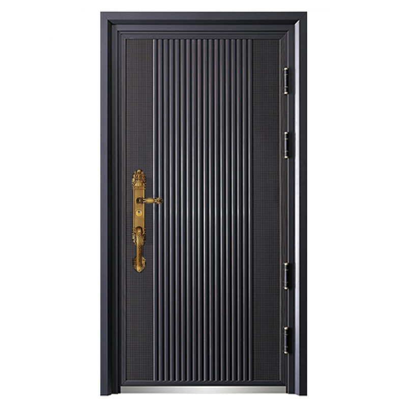West Africa Market Targeted Professional Manufacturer Luxury Designs Weatherproof Cast Aluminum Doors for Residential