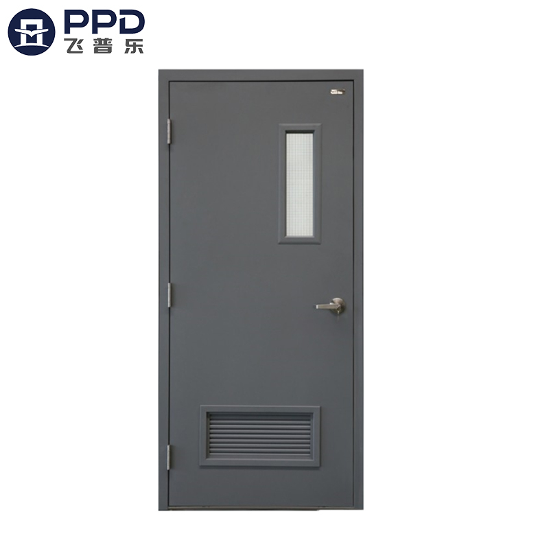 Phipulo Chinese Suppliers Hard Surface Fire Protection Doors Colorful Design Fire Rated Steel Doors for Apartment