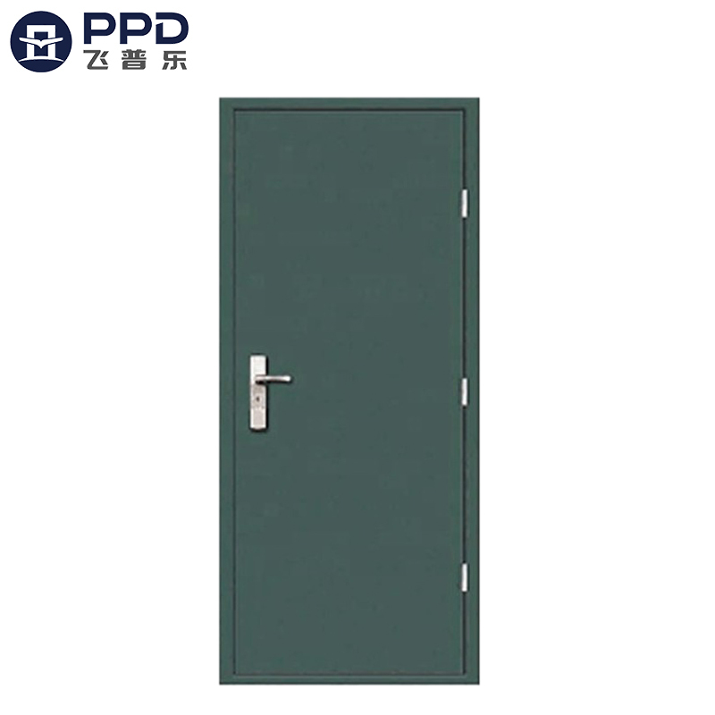 Phipulo Chinese Suppliers Hard Surface Fire Protection Doors Colorful Design Fire Rated Steel Doors for Apartment