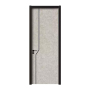 Waterproof Polish Panel Prehung Modern Design Interior Room Plastic Composite WPC Dubai Use Wooden Door For House