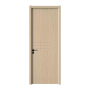 Waterproof Polish Panel Prehung Modern Design Interior Room Plastic Composite WPC Dubai Use Wooden Door For House