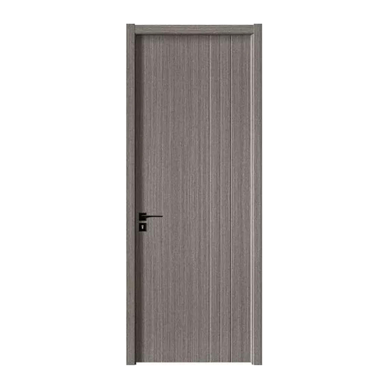 Waterproof Polish Panel Prehung Modern Design Interior Room Plastic Composite WPC Dubai Use Wooden Door For House