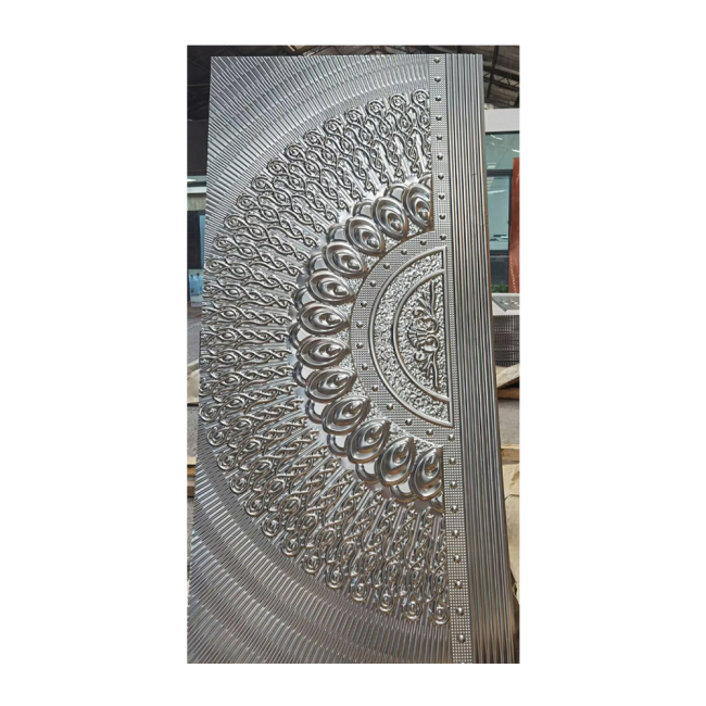 Custom Wholesale Cold Rolled Embossed Stainless Steel Galvanized Sheet And Plates Stamped Metal Iron Steel Door Skin Custom Wholesale Cold Rolled Embossed Stainless Steel Galvanized Sheet And Plates Stamped Metal Iron Steel Door Skin