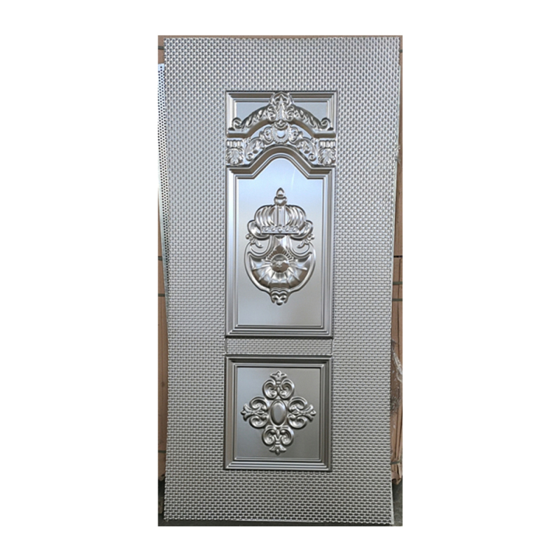Custom Wholesale Cold Rolled Embossed Stainless Steel Galvanized Sheet And Plates Stamped Metal Iron Steel Door Skin