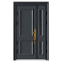 Wholesaler Supplier Customized Residential Indoor Glass Cast Door Partition Spring Door Electric Aluminum Door