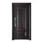 Quality Designer Style Intelligent Gate Energy Efficient Smart Steel Door for Apartment.