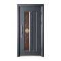 Quality Designer Style Intelligent Gate Energy Efficient Smart Steel Door for Apartment.