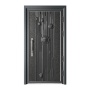 Contemporary Style Exterior Gate Waterproof Steel Security Door Cold-rolled Sheet Steel Nigeria.
