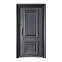 Contemporary Style Exterior Gate Waterproof Steel Security Door Cold-rolled Sheet Steel Nigeria.