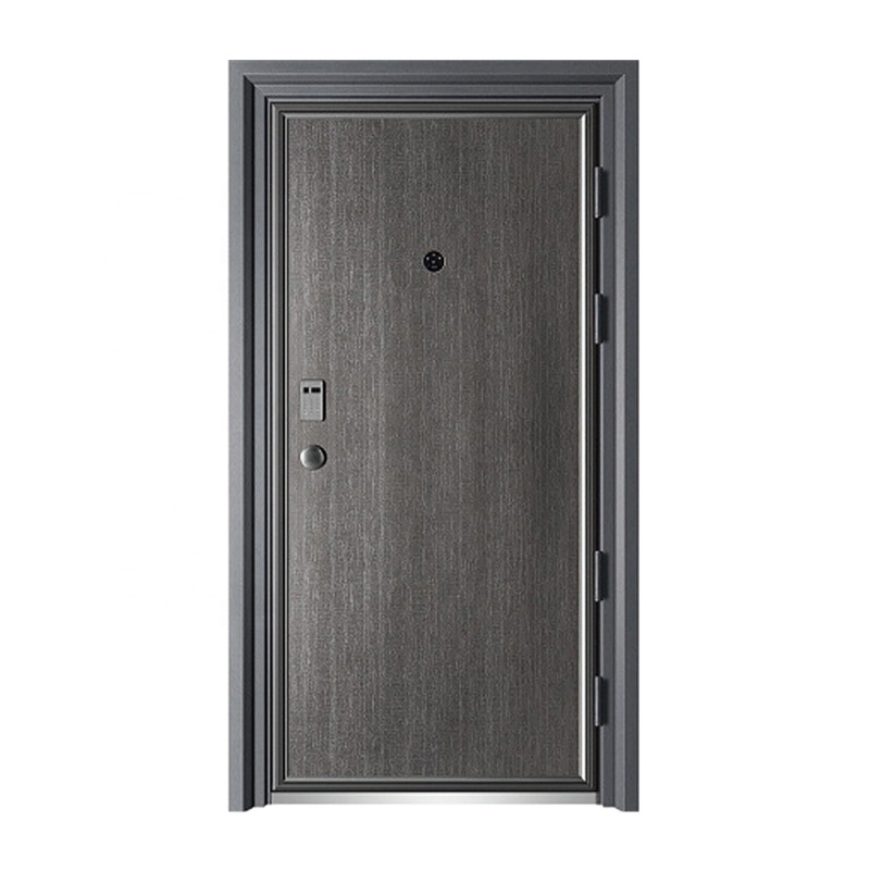 Contemporary Style Exterior Gate Waterproof Steel Security Door Cold-rolled Sheet Steel Nigeria.