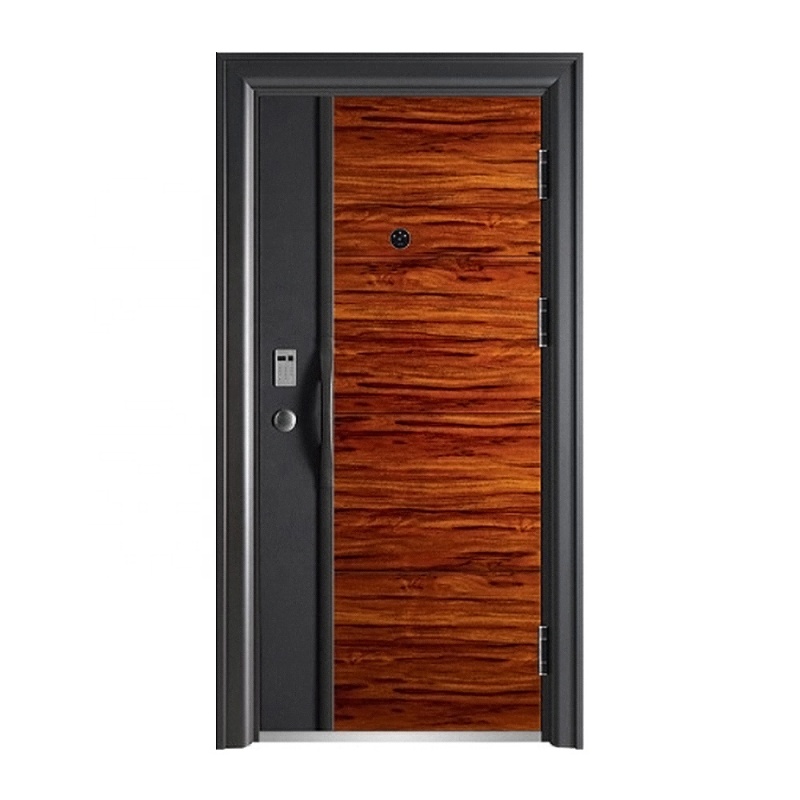 Contemporary Style Exterior Gate Waterproof Steel Security Door Cold-rolled Sheet Steel Nigeria.