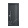 Modern Minimalist Entry Door Soundproof Safety Gate Cold-rolled Steel for Nigeria