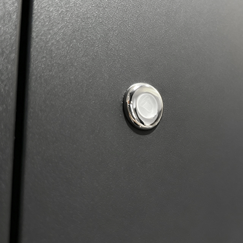 Luxury Design one and a half door Main Gate Soundproof Security Door Cold-rolled Sheet Steel for Villa.