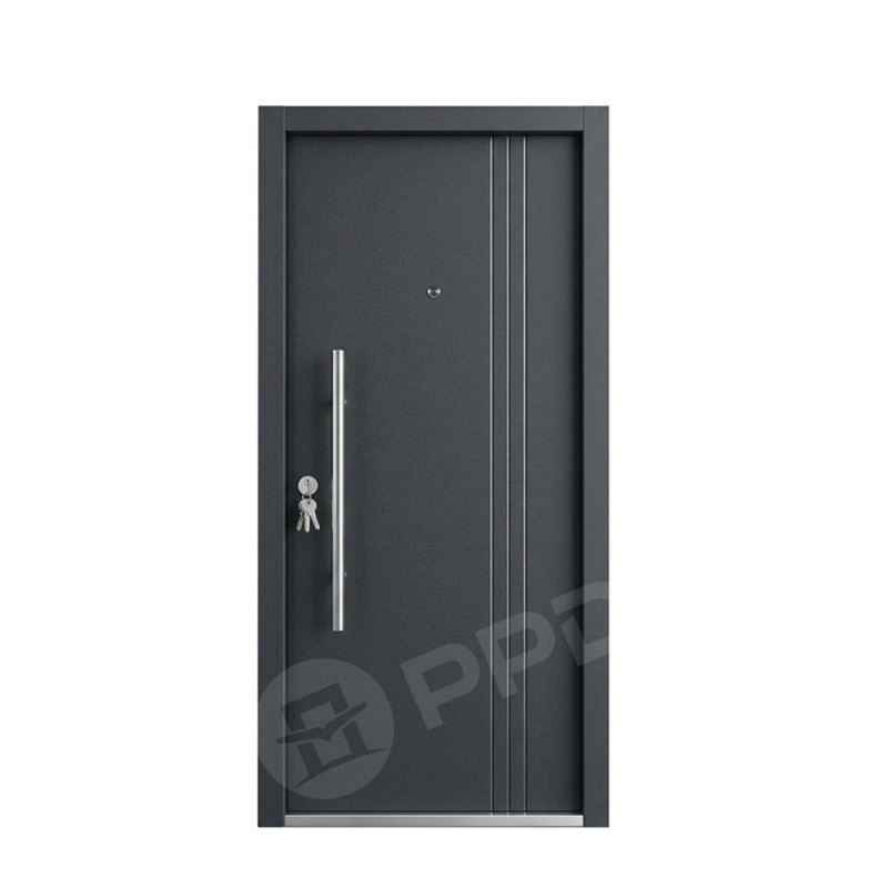 Durable Construction Steel Safety Door Quality Single Entry Door for Gate.