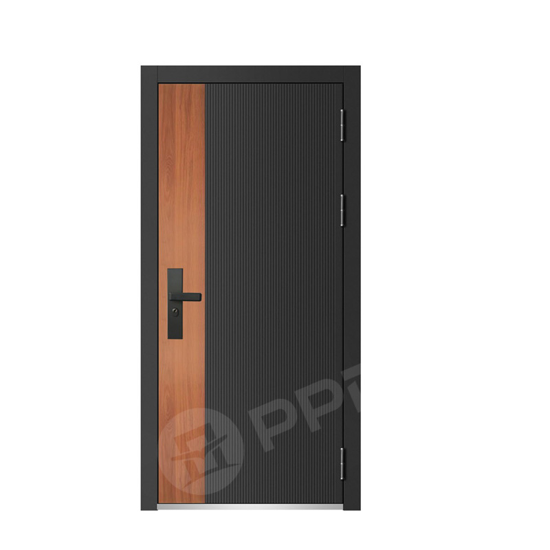Easy Installation Luxury Exterior Door Quality Metal Gate for Government Housing Project.