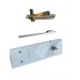 White Steel Security Single Entry Door With Decorative Art Glass Window Reinforced Steel Structure Custom Size For House Apartment Residential Main Entrance