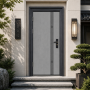 Wholesale Steel Door Durable Anti Theft Soundproof Metal Entrance Door for Commercial Building