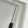 White Waterproof Durable Steel door design for extreme security steel entrance