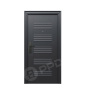Modern Minimalist Entry Door Soundproof Safety Gate Cold-rolled Steel for Nigeria
