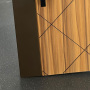 Contemporary Style Exterior Gate Waterproof Steel Security Door Cold-rolled Sheet Steel Nigeria.