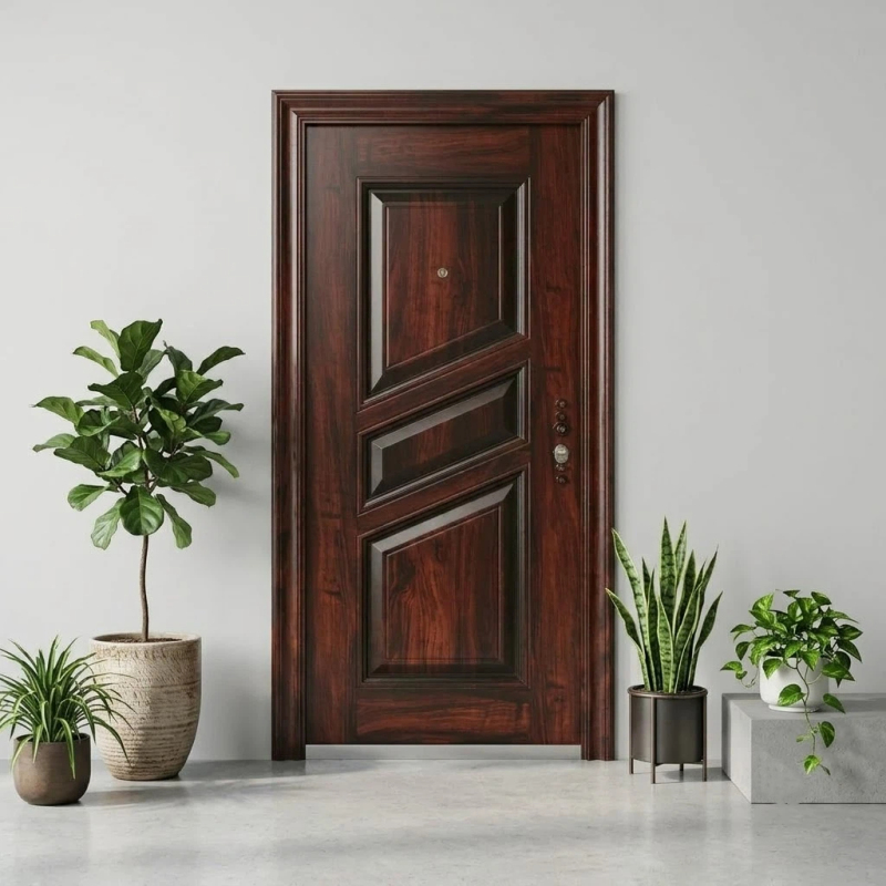No Middleman Factory Price Anti-theft Soundproof Doors High Quality Doors Steel Doors for Home.