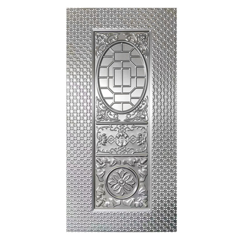 Customized Pattern Best Selling Steel Door Cold Rolled Sheet Door Skins for House.