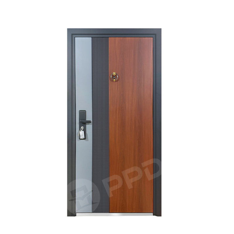Easy Installation Luxury Exterior Door Quality Metal Gate for Government Housing Project.