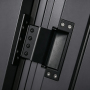 Modern Black Security Smart Front Door with Separated Handle and Digital Lock for Villa Exterior