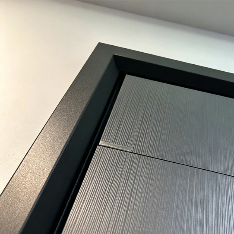Anti-theft Customized Steel Security Door Soundproof Exterior Gate Cold Rolled Sheet for Home.