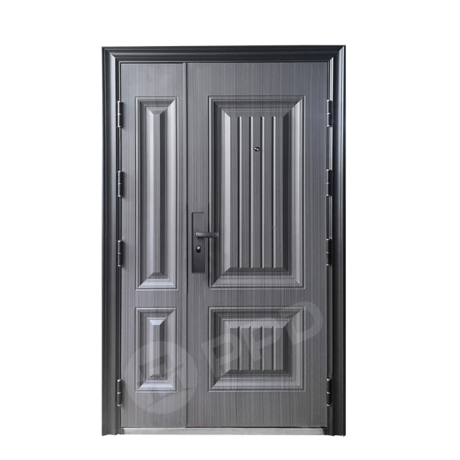 Luxury Design Main Gate Soundproof Security Door Cold-rolled Sheet Steel for Villa. Luxury Design Main Gate Soundproof Security Door Cold-rolled Sheet Steel for Villa.